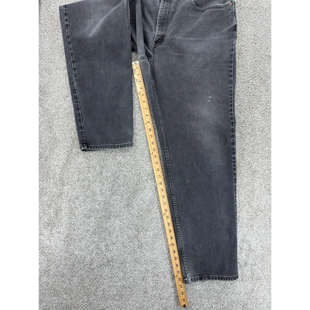 Vintage Levis 550 Jeans‎ 38x34 (36x33) Gray Relaxed Workworn Paint Splatter Y2K